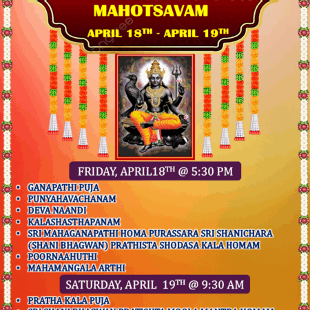 SHANI BHAGAWAN PRAANA PRATISHTA