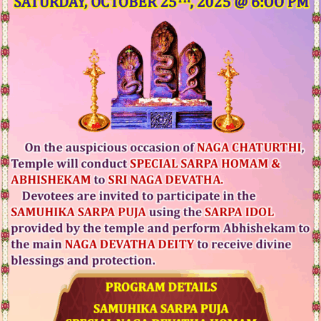 Naga Chathurthi Puja
