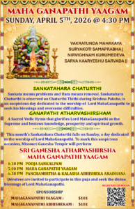 Sankatahara Chathurthi - Maha Ganapathy Homam